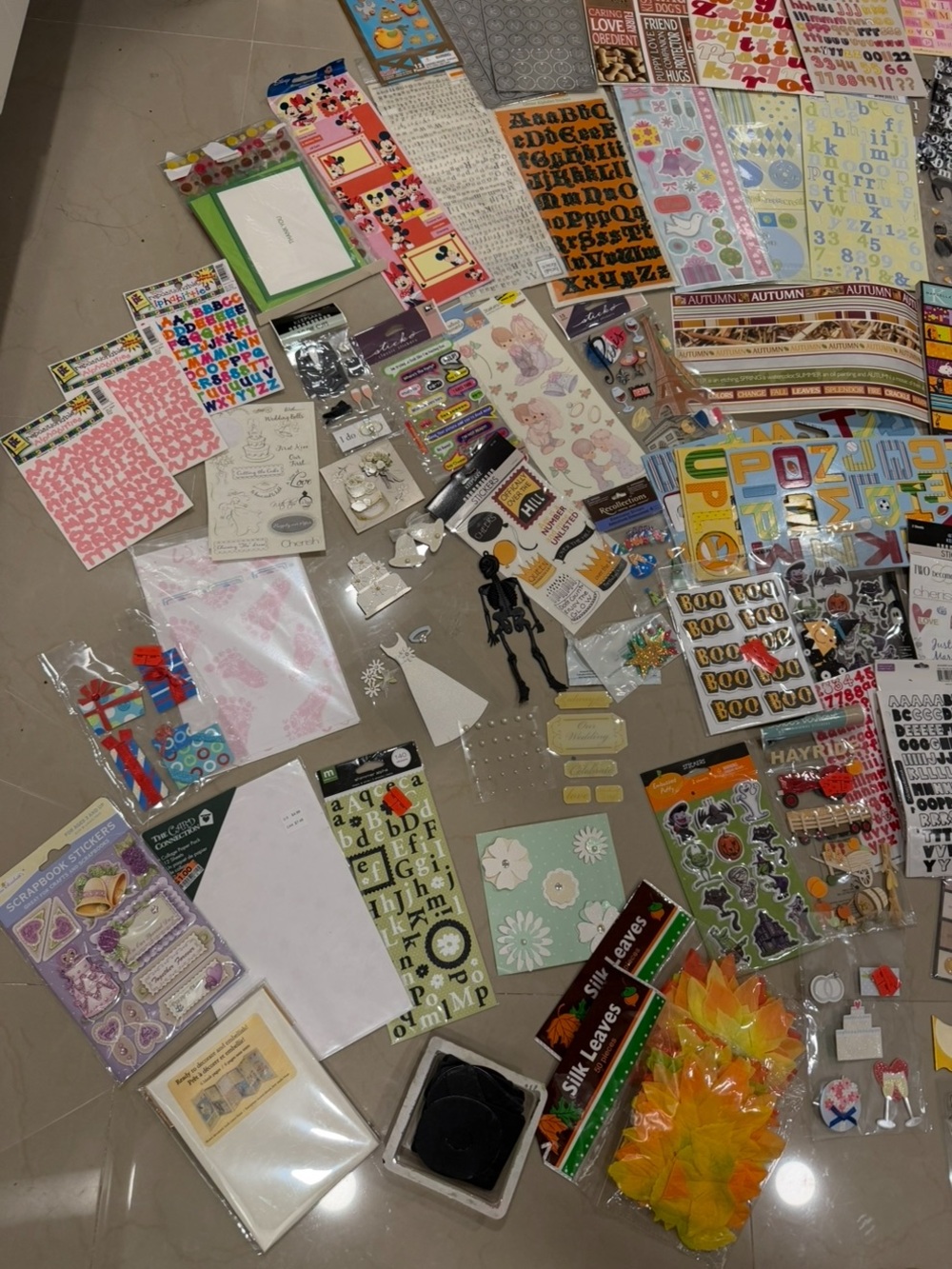 Mixed Assorted Sticker for scrapbooking/ arts and crafts. - Picture 2 of 8